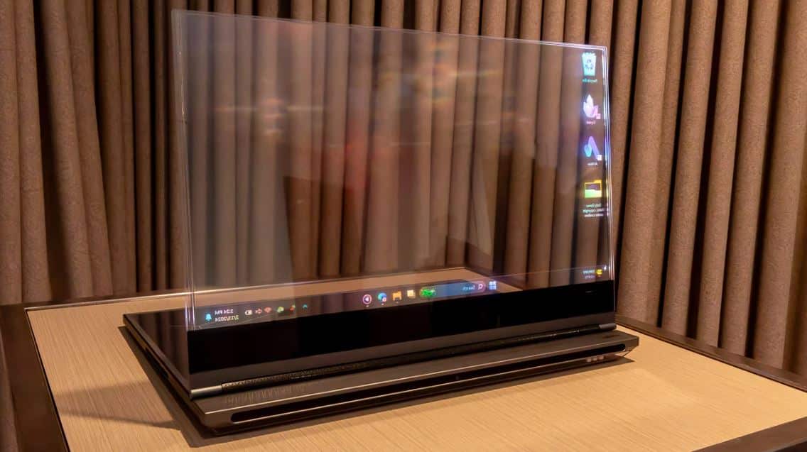 Lenovo Project Crystal, Lenovo Project Crystal: Το πρώτο laptop στον κόσμο με διαφανή οθόνη microLED