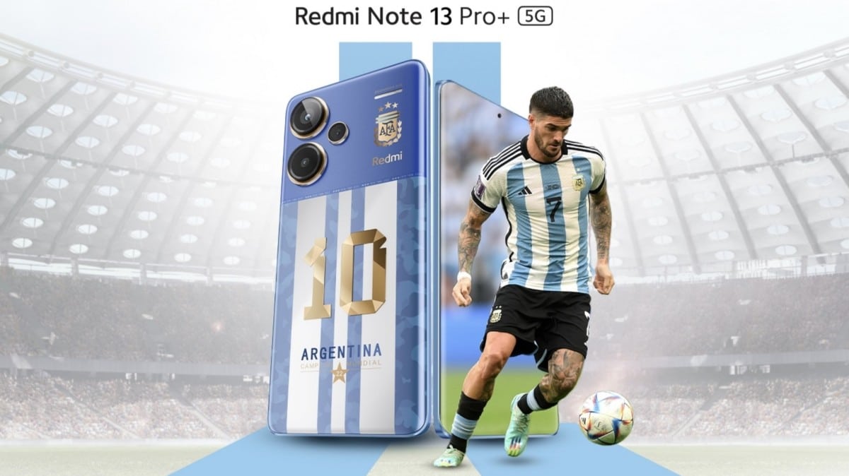Xiaomi Redmi Note 13 Pro+, Xiaomi Redmi Note 13 Pro+: Επίσημο το World Champions Edition για τους ποδοσφαιρόφιλους