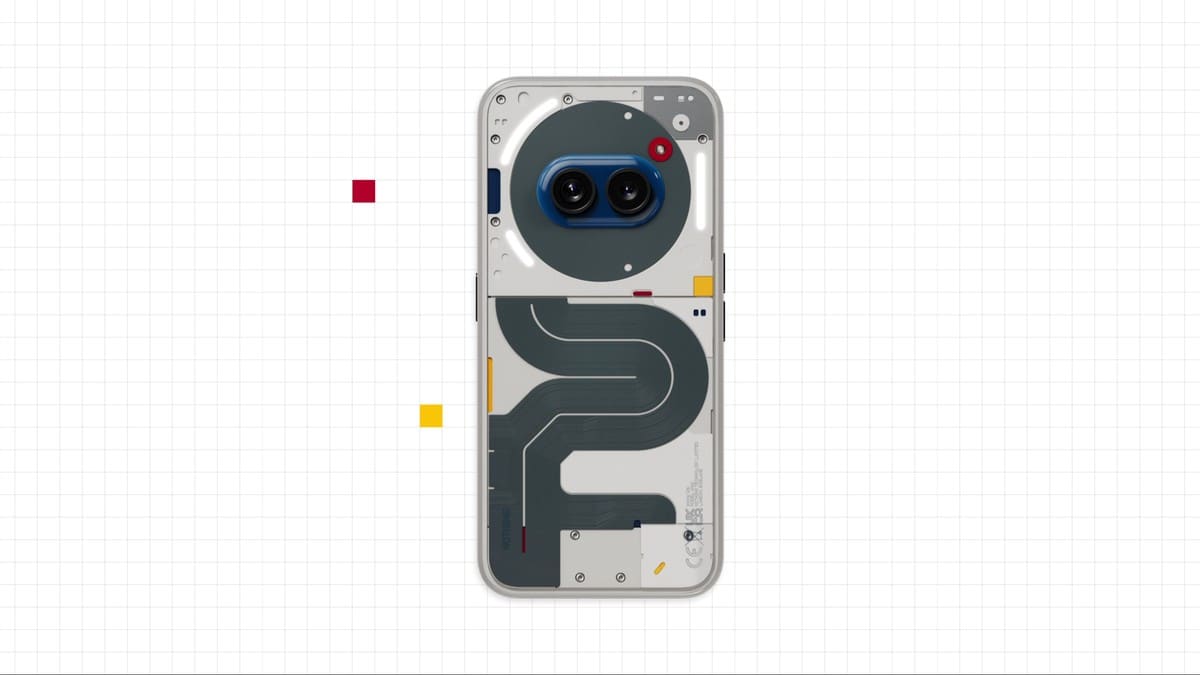 Νοthing Phone (2a), Nothing Phone (2a) Special Edition: Επίσημο και άκρως καλλιτεχνικό με μπλε, κόκκινες και κίτρινες πινελιές