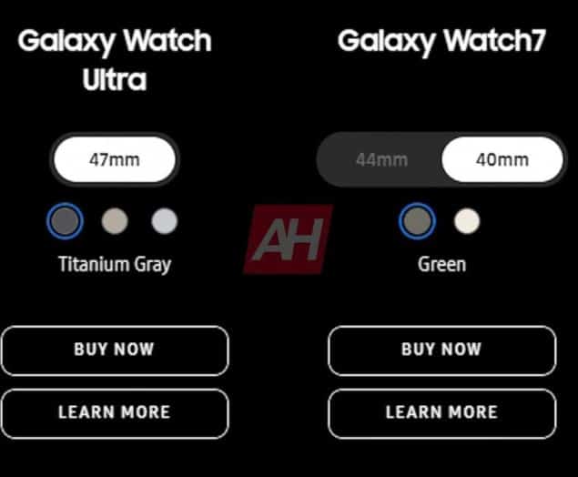 Samsung Galaxy Watch Ultra, Samsung Galaxy Watch7 &#038; Galaxy Watch Ultra: Αυτές είναι οι προδιαγραφές