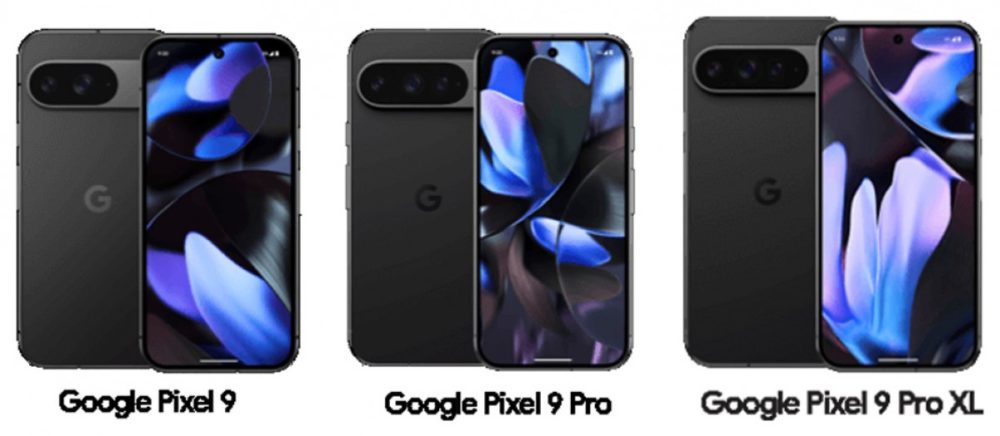 Google Pixel 9, Google Pixel 9: Όλα τα μοντέλα της σειράς σε νέες εικόνες μαζί με τις προδιαγραφές της οθόνης