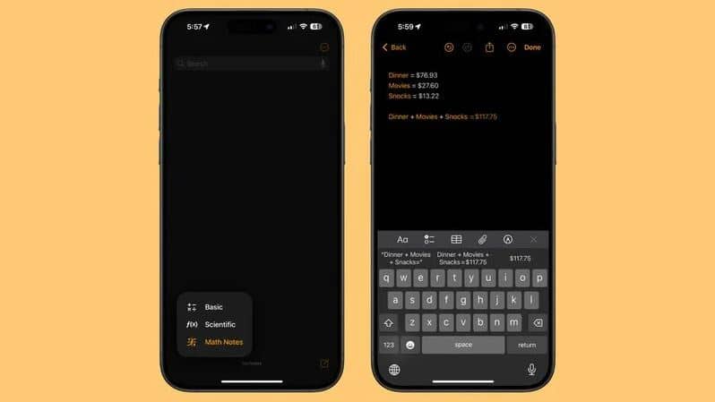 iOS Αριθμομηχανή, iOS 18: Όλα τα νέα για την εφαρμογή Αριθμομηχανή