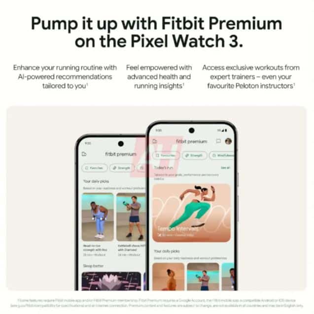 Google Pixel Watch 3, Google Pixel Watch 3: Αυτές είναι οι βασικές προδιαγραφές και τα μεγέθη