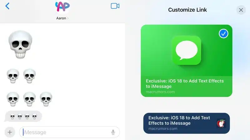 iOS 18, iOS 18: 15+ νέες δυνατότητες έρχονται στην εφαρμογή Μηνύματα