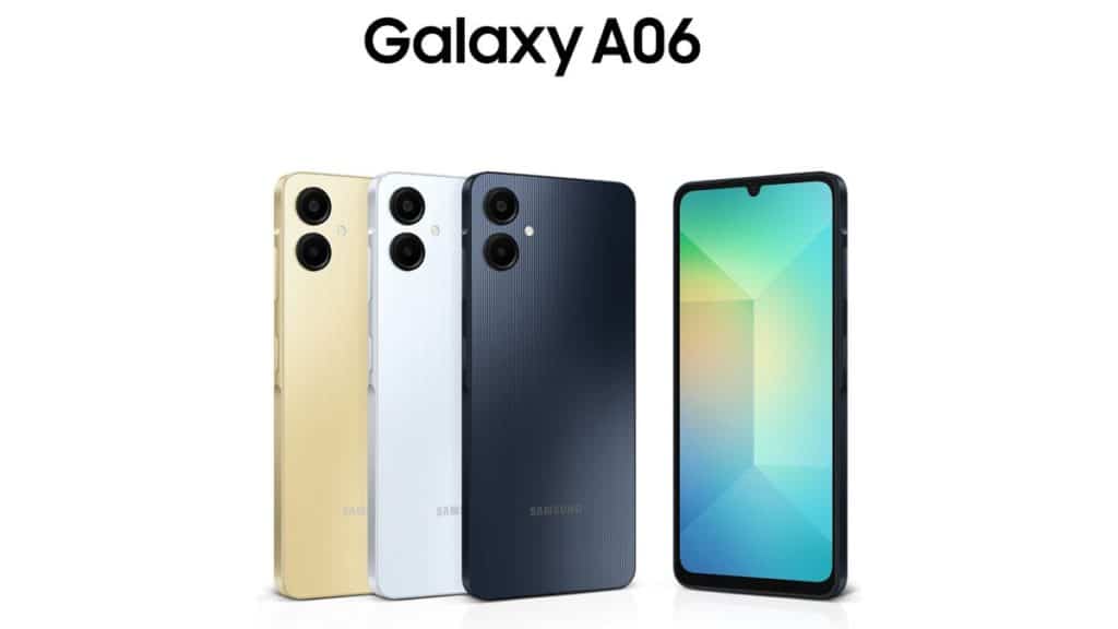 Samsung Galaxy A06, Samsung Galaxy A06: Render το δείχνει σε χρυσή απόχρωση