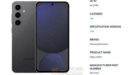 Samsung Galaxy S24 FE: Αυτός είναι ο σχεδιασμός και οι προδιαγραφές ασύρματης φόρτισης