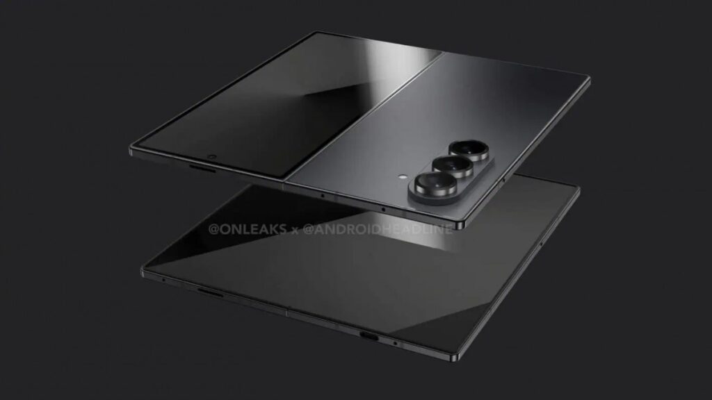 Samsung Galaxy z fold7, Samsung Galaxy Z Fold7: Renders δείχνουν ότι είναι πιο λεπτό από το Z Fold6