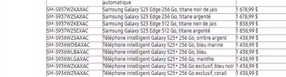 Samsung Galaxy S25 Edge, Galaxy S25 Edge: Η Samsung διέρρευσε κατά λάθος την τιμή του