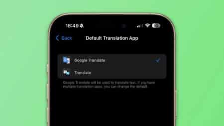 Tο Google Translate μπορεί πλέον να είναι η προεπιλεγμένη υπηρεσία μετάφρασης στο iPhone