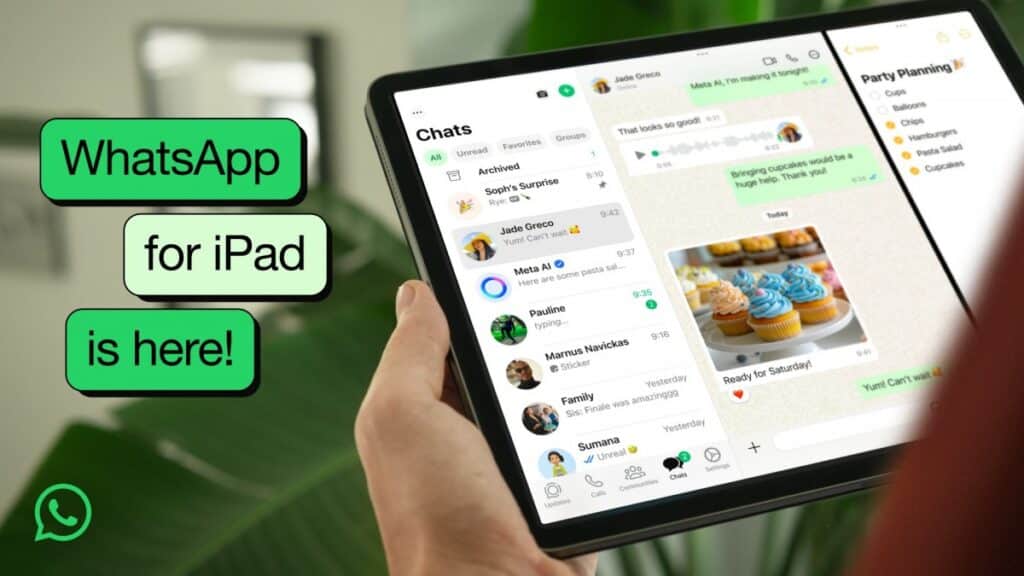 WhatsApp iPad, Το WhatsApp επιτέλους αποκτά εφαρμογή για iPad