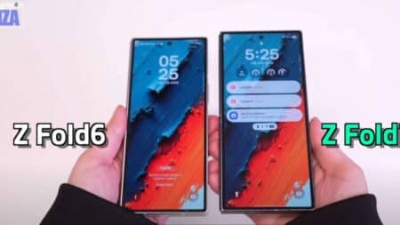 Samsung Galaxy Z Fold7: Βίντεο δείχνει ένα dummy μοντέλο δίπλα δίπλα με το Galaxy Z Fold6