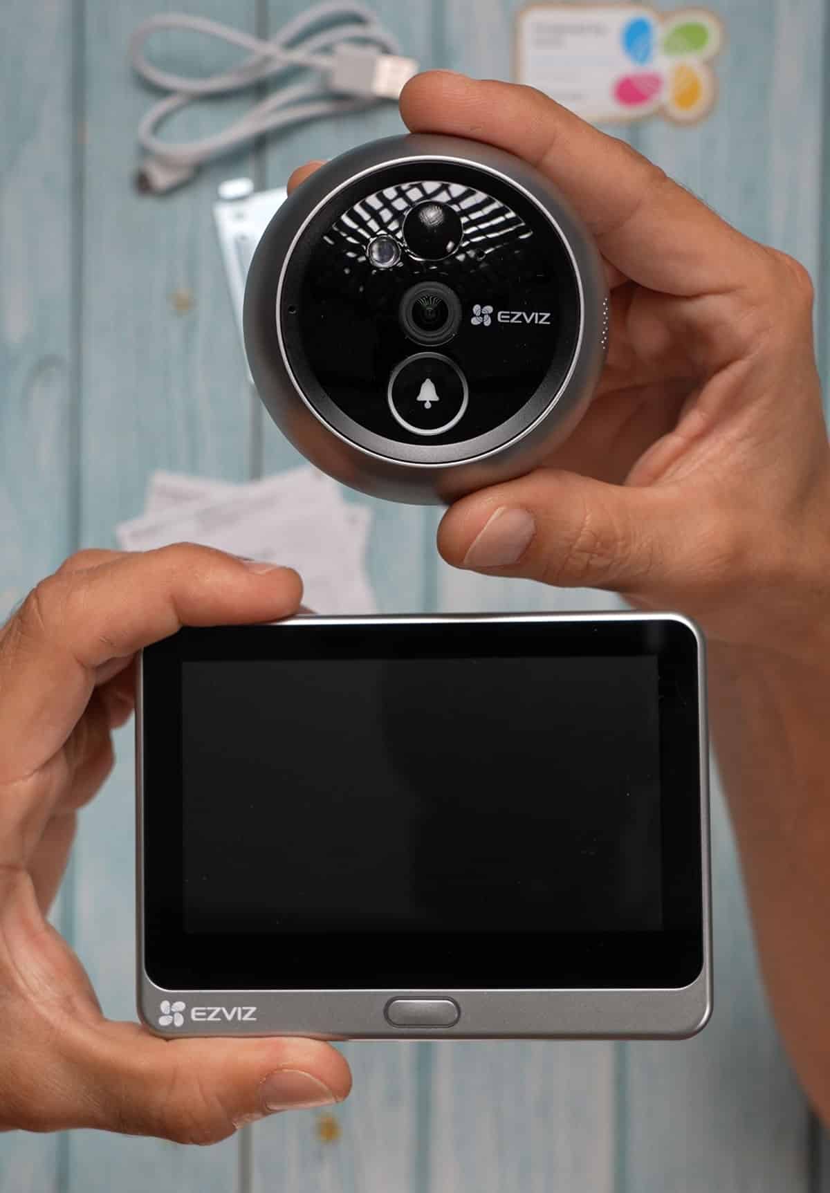 EZVIZ DP2C ματάκι πόρτας, EZVIZ DP2C ματάκι πόρτας και ασύρματο κουδούνι: Έξυπνη ασφάλεια στην πόρτα του σπιτιού σου