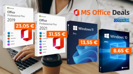 Αποκτήστε MS Office εφ’ όρου ζωής με 15,29€ & Win 11 Pro με 13,55€