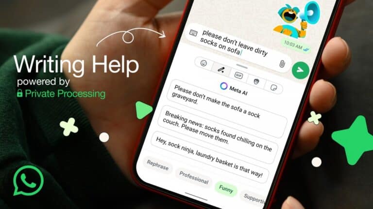 WhatsApp συνδρομή, WhatsApp: Λανσάρει το Writing Help με τεχνητή νοημοσύνη για βελτίωση των κειμένων σας