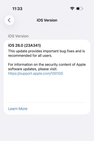 iphone 17 ios 26.0, iOS 26.0: Κυκλοφόρησε η πρώτη ενημέρωση για τη σειρά iPhone 17 και το Air
