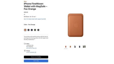 H Apple κυκλοφορεί νέα FineWoven MagSafe Wallets και μπρελόκ AirTag