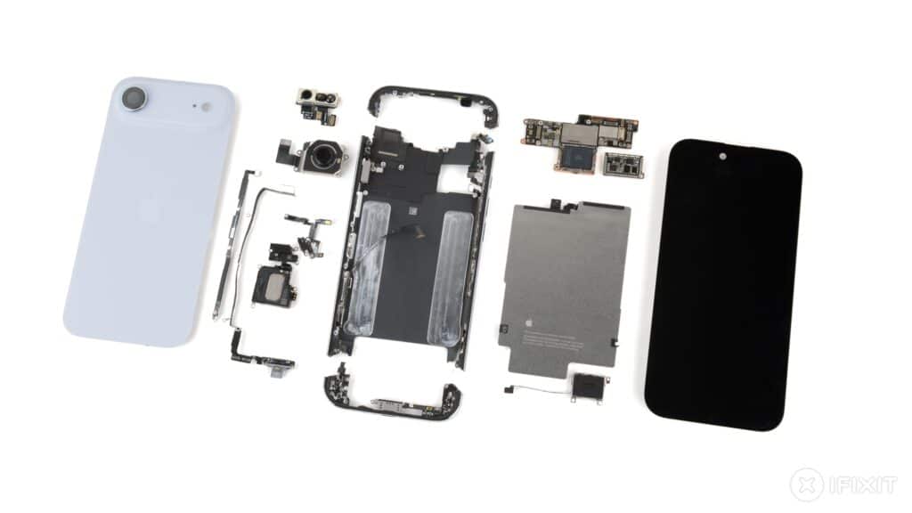 Apple iPhone Air, Teardown βίντεο του iFixit αποκαλύπτει πώς η Apple έκανε το iPhone Air τόσο λεπτό