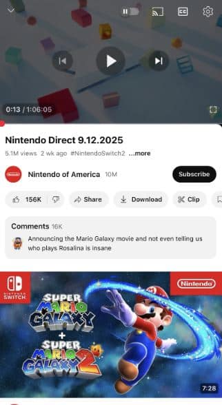 Youtube, Το YouTube δοκιμάζει νέο UI σε κινητά που διχάζει το κοινό