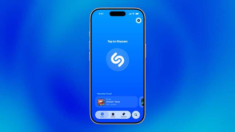 Shazam App, Νέα εμφάνιση «Liquid Glass» για το Shazam στο iOS 26