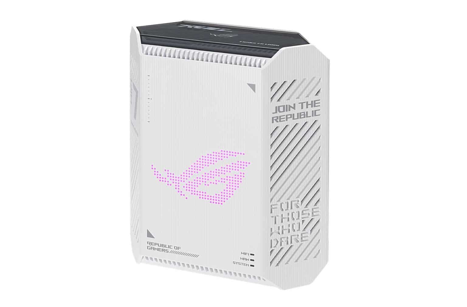 Rog White Router ASUS ROG Strix GS-BE7200: Νέο Wi-Fi 7 gaming router με 7.200 Mbps ...