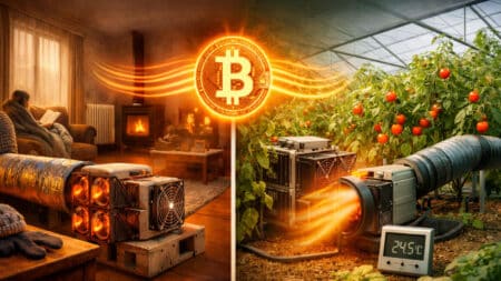 Bitcoin mining: Πώς χρησιμοποιείται για θέρμανση σπιτιών και θερμοκηπίων