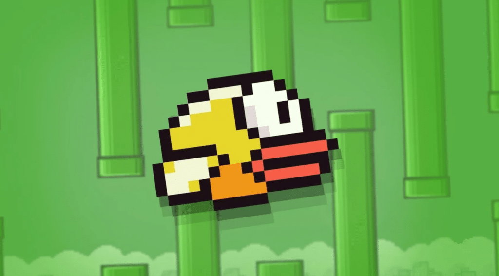 Flappy Bird foldable game