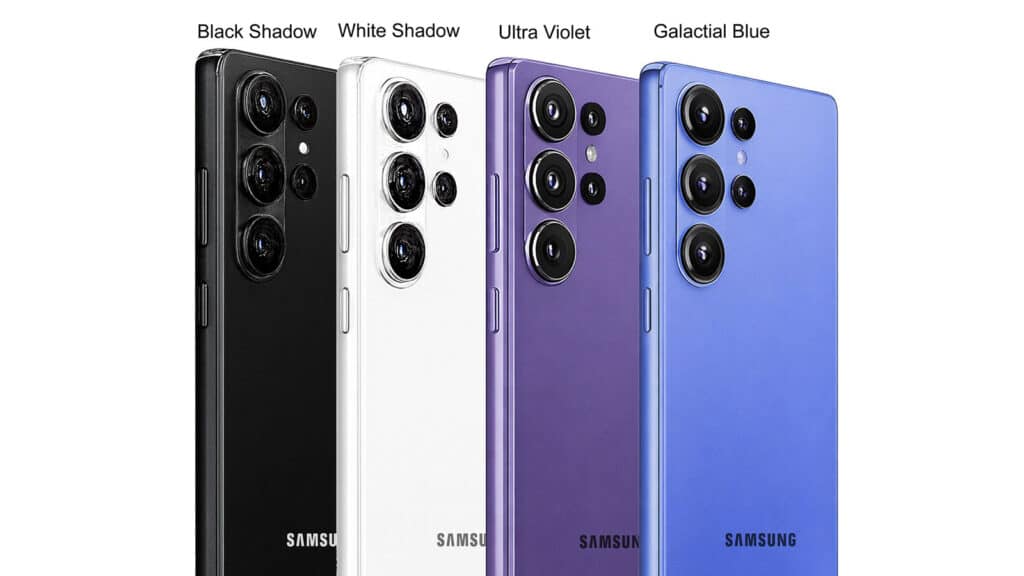 Galaxy S26 Ultra colors leak