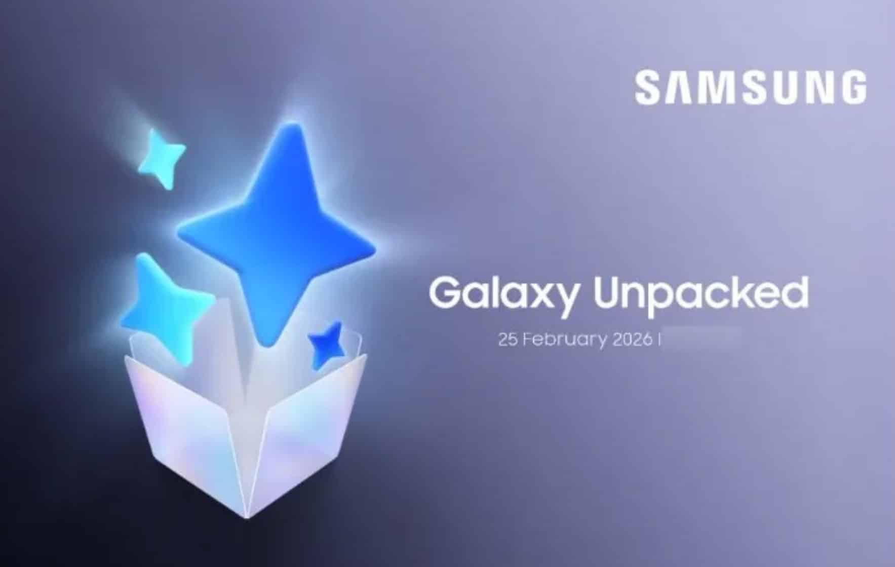 Galaxy Unpacked 2026 official teaser poster