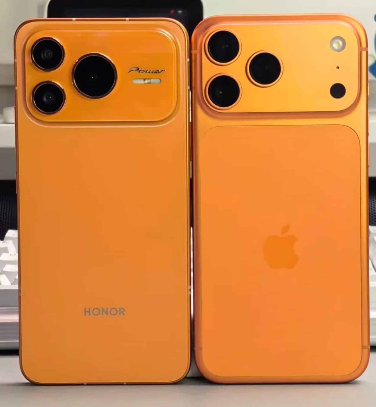 Honor Power 2 iPhone 17 Pro
