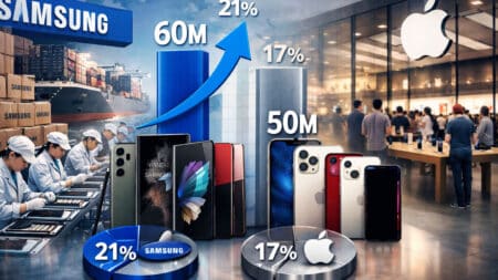 Η Samsung κερδίζει την Apple εκεί που μετράει: Στον όγκο πωλήσεων