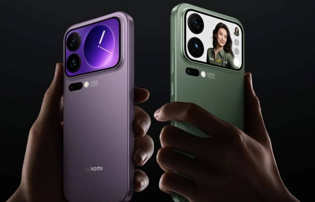 Pro Max branding smartphones