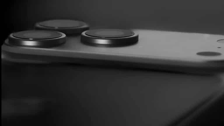 iPhone 17 Pro camera closeup