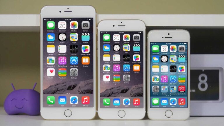 iPhone 5s, iPhone 6s, iPhone 6s Plus