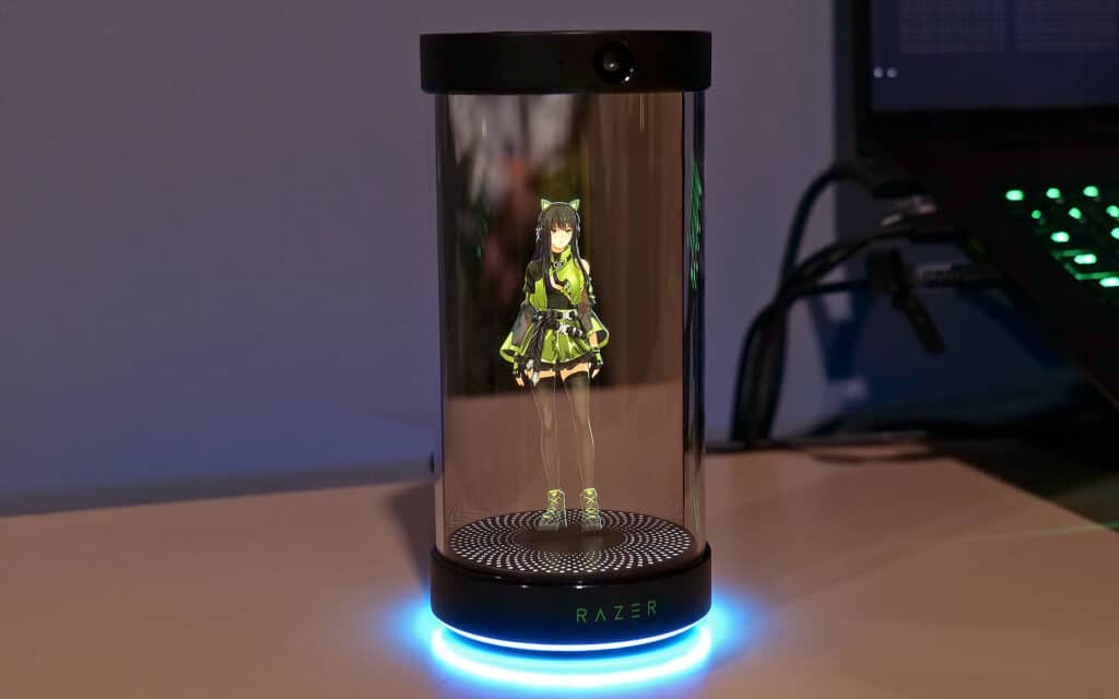 Razer holographic AI companion