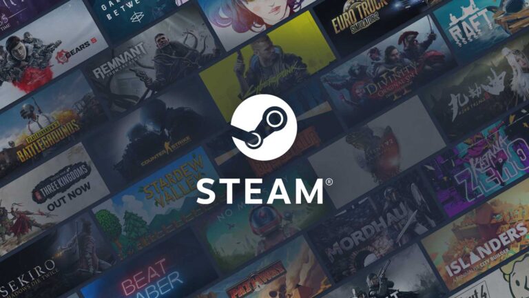 Steam Home screen
