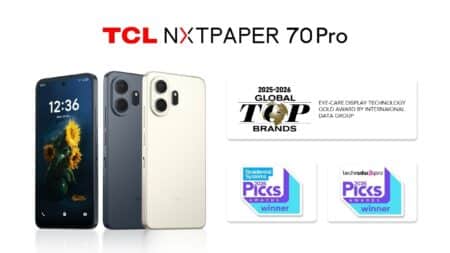 TCL NXTPAPER 70 Pro: Χρυσό βραβείο Eye-Care Display Technology στη CES 2026