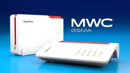 FRITZ!Box 6835 5G με Wi-Fi 7 και FRITZ!Box 5630 XGS έως 10 Gbit/s στο MWC 2026