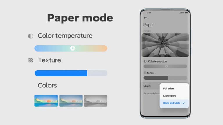Xiaomi Paper Mode