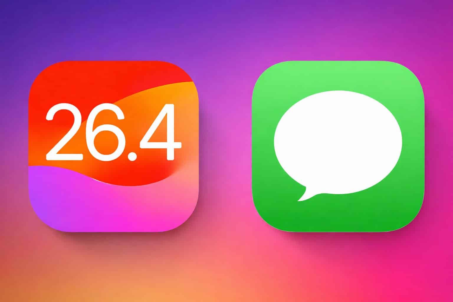 iOS 26.4 beta RCS messages