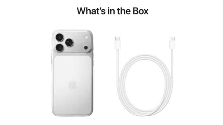 iPhone 17 what's in the box