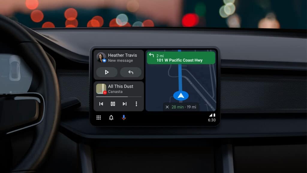 Android Auto shortcuts