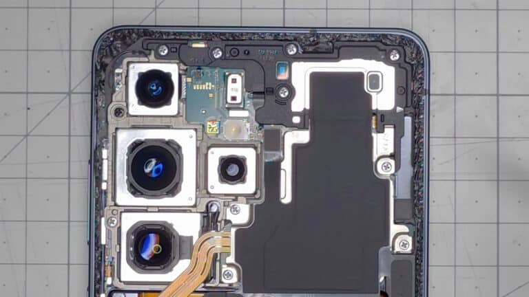 Galaxy S26 Ultra camera teardown