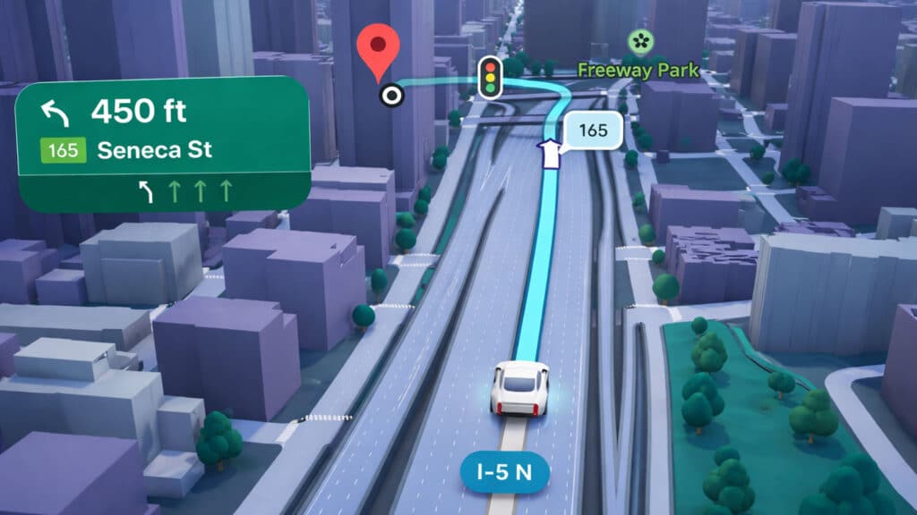 Google Maps Immersive Navigation