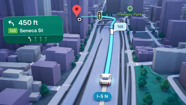 Google Maps Immersive Navigation