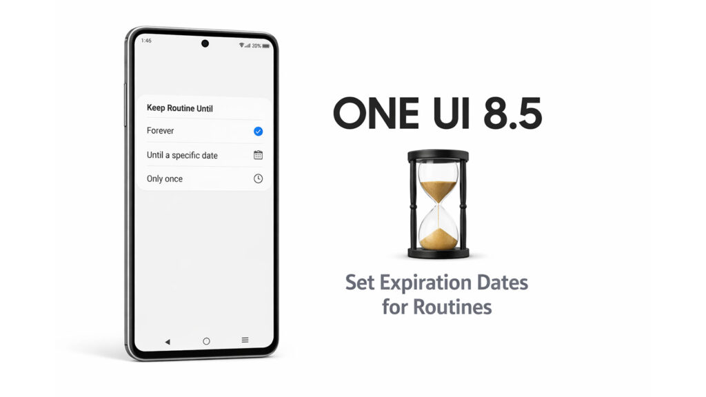 One UI 8.5 Routines