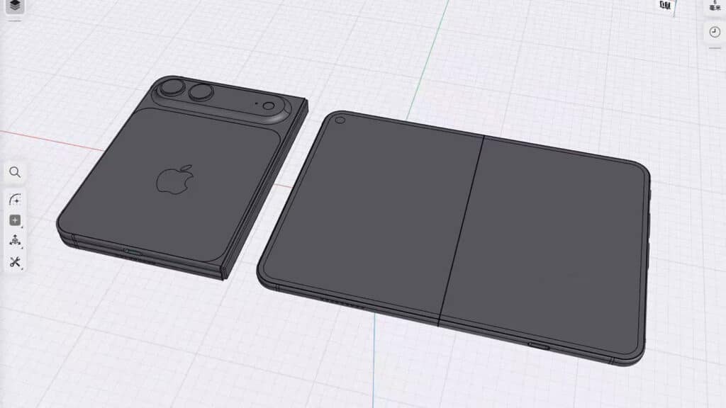 iPhone Fold CAD design