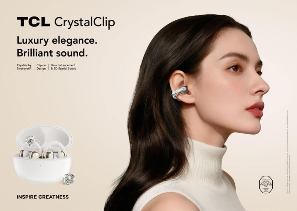 TCL CrystalClip Swarovski