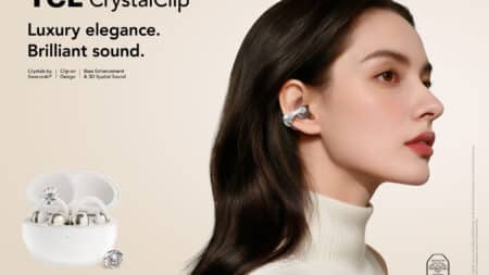 TCL CrystalClip: Open-ear ακουστικά με Spatial Audio και έκδοση Swarovski