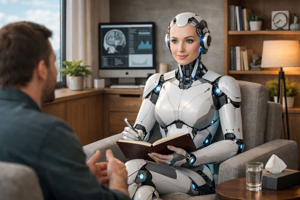 AI &psi;&upsilon;&chi;&iota;&alpha;&tau;&rho;&iota;&kappa;ή &sigma;&upsilon;&nu;&tau;&alpha;&gamma;ή chatbot