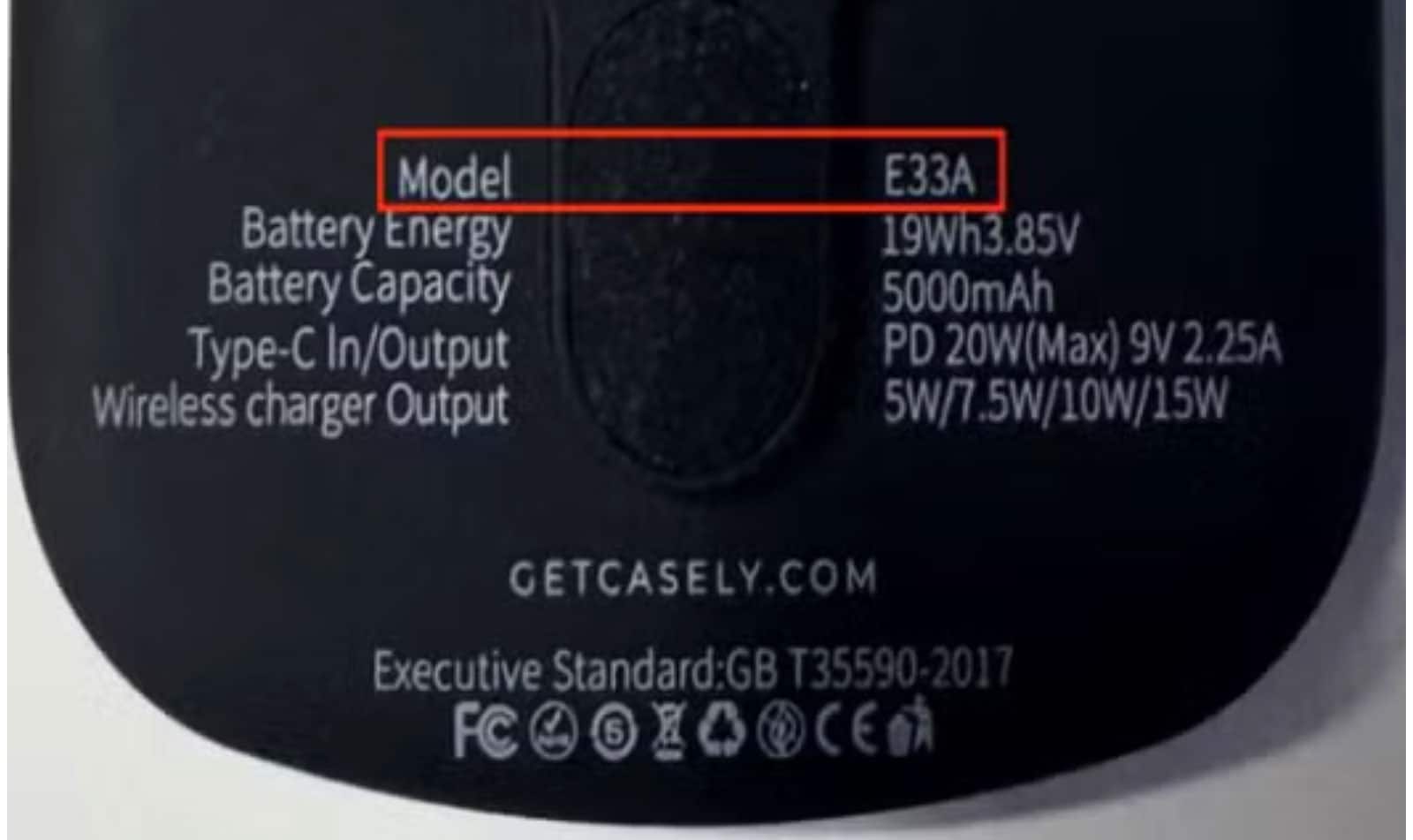 Casely Power Pod E33A